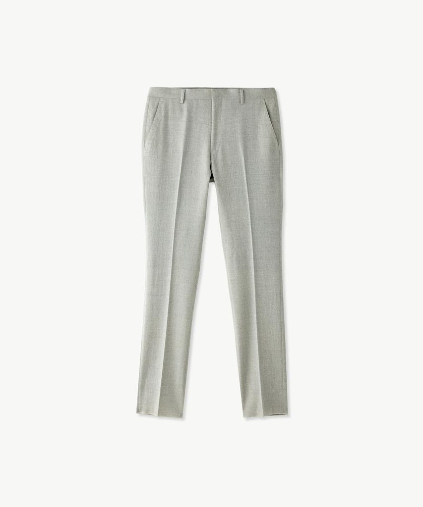STCO Italy Carlo Barbera 120S Wool Suit Pants_Grey Houndstooth (Classic Fit)_Sslvd96Cag