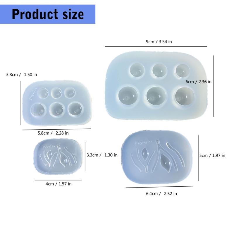 Practical Accessory Crafting Mold Convenient Silicone Mold Set for Making Various Crafts and Handmade Jewelry Projects