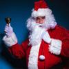 Christmas Hand Bell Rust Proof Wooden Handle Loud Hand Bell for Home Restaurant Party