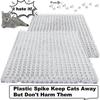 16 Pack Outdoor Cat Repellent Mat with Spikes for Cats & Dogs Training