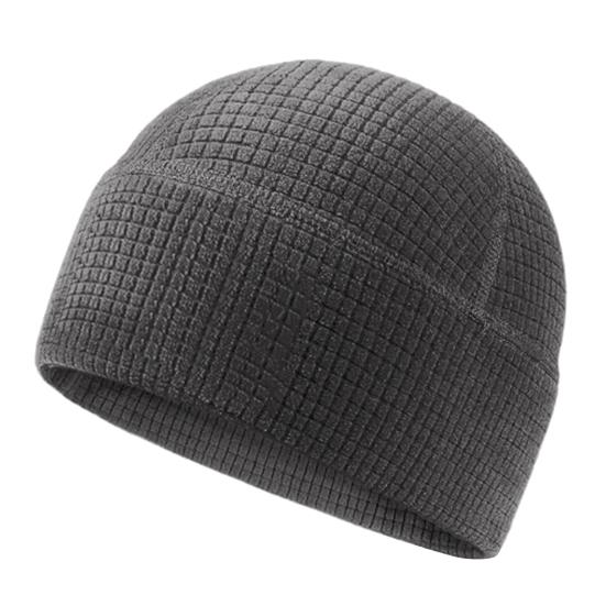 Autumn Winter Knitted Skull Cap Men Women Warm Thermal Hat Cold Weather Outdoor Cycling Skiing Running