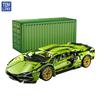ToylinX 1:14 Technical Building Blocks Car Racing Sport Speed Vehicle Model City Mechanical Super Bricks Puzzle Toys Adult Gift