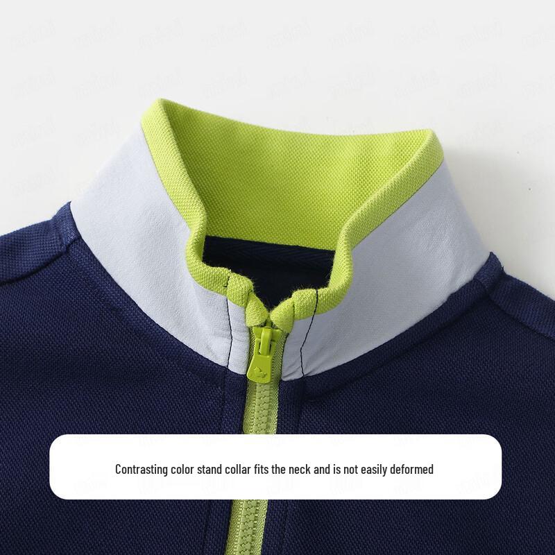 MQDMINI Kids' Stand-Up Collar Vest with Curved Pockets