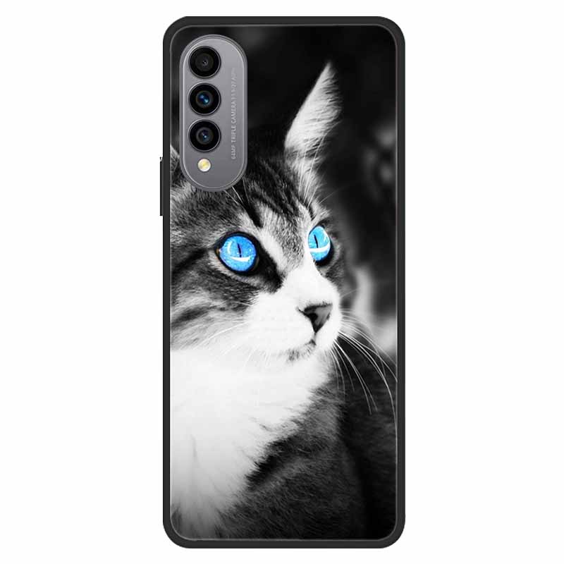 For WIKO T50 Case T 50 Soft silicone TPU Back Cover For Wiko T50 W-P861-01 W-P861-02 Phone Case WikoT50 Black Protective Painted