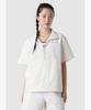 Lecoq Thinflex Stand Neck Short Sleeve Anorak Jacket - Ivory (Qq223Ljk52) (A Type)