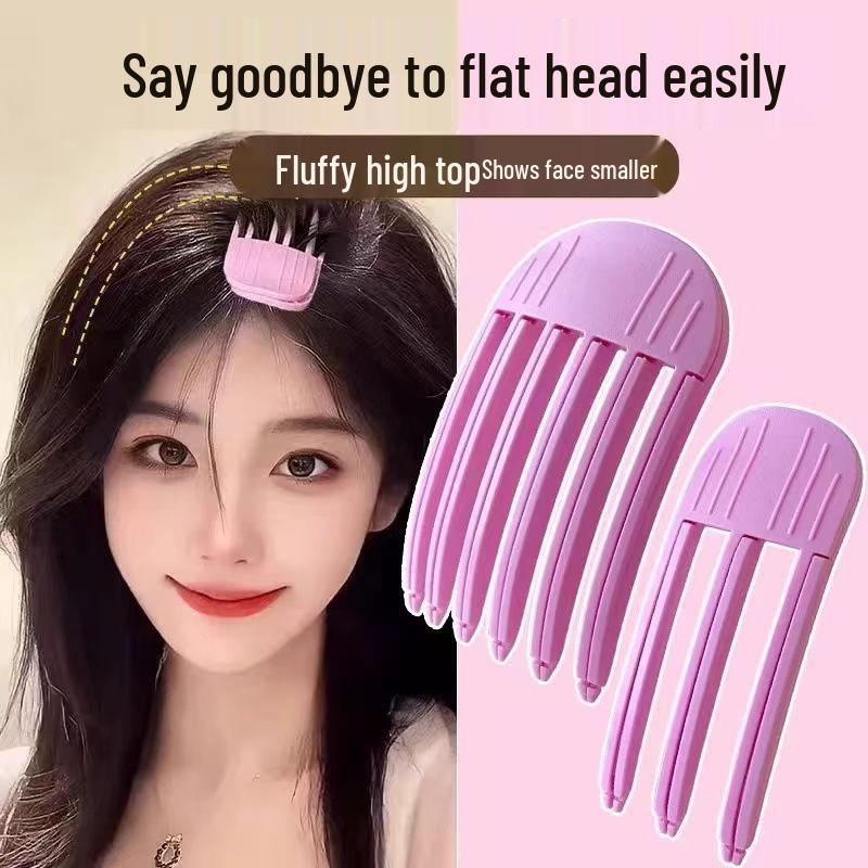 Hřeben pro tvarování vlasů na temeni a klip pro nadýchanou ofinu - Bezchybně tvaruje kořínky pro líné dny