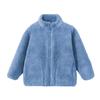 Men Kids Boys Girls Winter Full Zip Up Warm Fleece Jackets Women's Sherpa Jacket Thicken Thermal Outdoor Fluffy Coat Zip Pocket Outwear