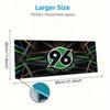 Hannover 96 Custom Name Large Size Mouse Pad Large Gaming Table Cushion Non-slip Laptop Tablet Big Mousepad XXL Mat Mini PC Playmat With Lock edge