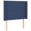 VidaXL LED Headboard Bedroom Furniture Single Bed Accessory Headboard Bed Frame Interior Blue 3123896