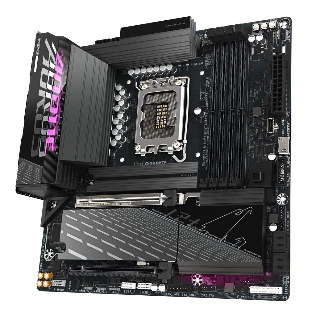 GIGABYTE B860M AORUS ELITE WIFI6E Motherboard MB6791 Micro-ATX