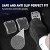MUTEKI Pedal Brake Accelerator Pedal Car Pedal Aluminum Alloy Pedal 3 Universal Fit Covers, Pedal, Covers, Anti-Slip Non-Slip Pads, Pieces,