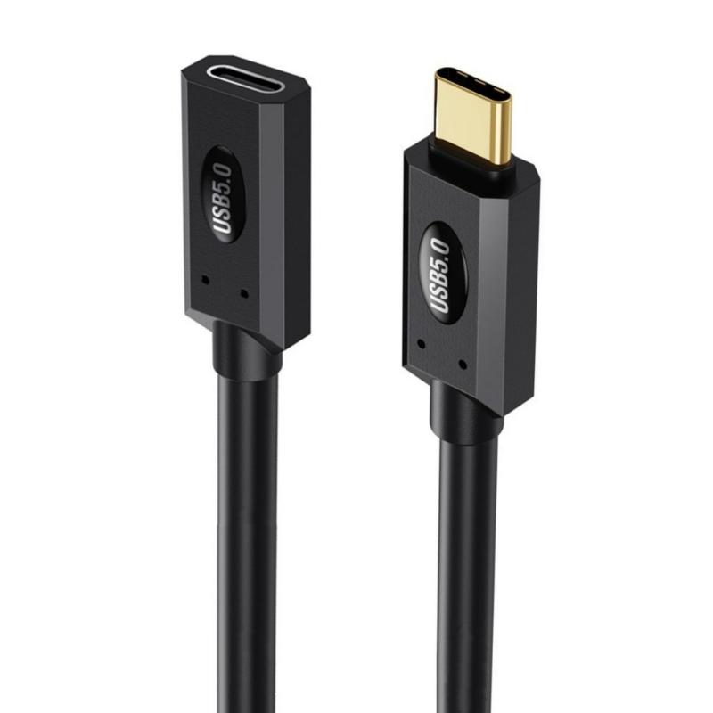 USB C Cable 80Gbps Speed 240W Charging Double 8K Monitor Support Universal Connection for Laptop Monitor Devices