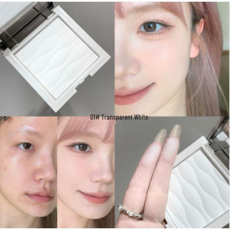 

Kakashow Natural Clear Setting Powder - Translucent, Fine, Silky, No Caking, Soft Focus, Matte Finish. 9.5g
