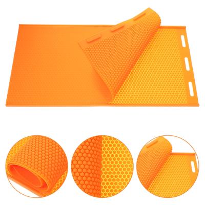 Beeswax Sheet DIY Mold Flexible Silicone Honeycomb Press Embosser for Making Supplies Handmade Craft Projects