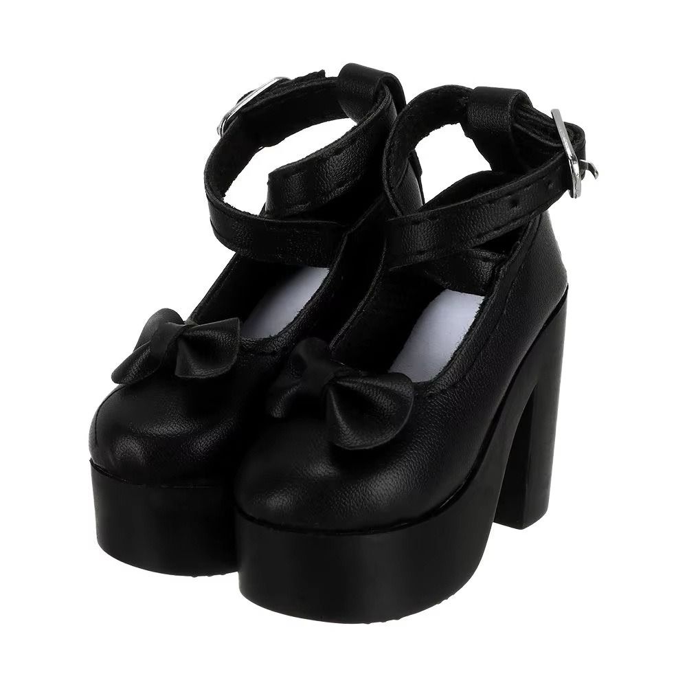 PU Leather 60cm Doll Shoes Causal Wear 1/3 Doll Shoes Kids Toy Doll High Heel Shoes  Girls Gift