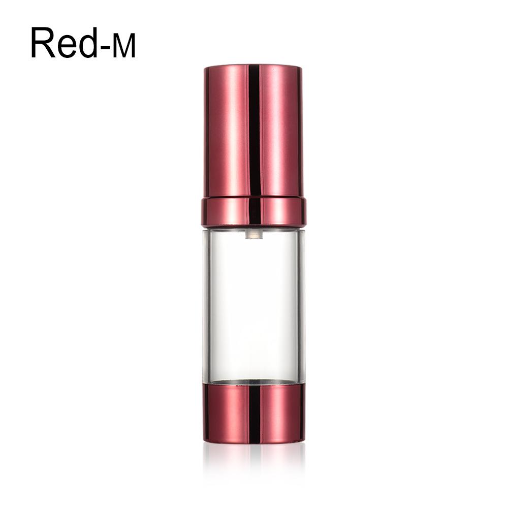 15/30/50ml Makeup Tool Squeeze Pump Airless Refillable Bottle Lotion Vacuum Bottle Cream Container Cosmetic Holder