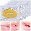 Gold Collagen Crystal Lip Mask Care Nawilżenie Nawilżenie Naprawa Usuń zmarszczki