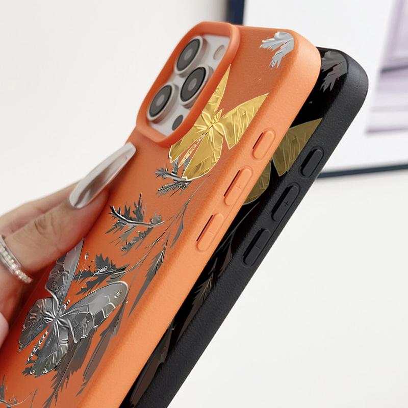 Butterffly Printing Case For iPhone 16 Pro Max 15 14 13 12 11 Shockproof Slim Soft Silicone Case Cover