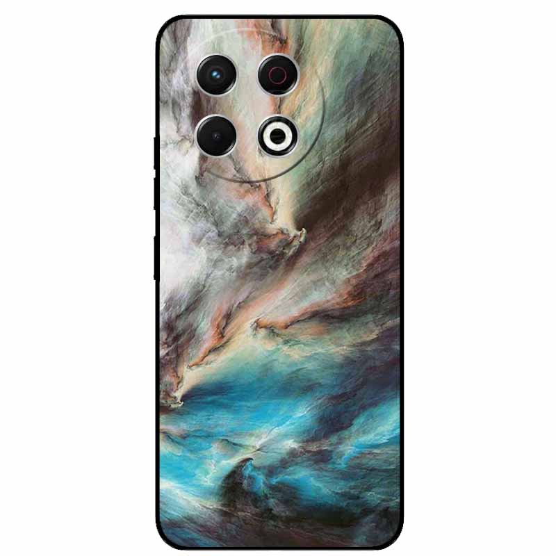 For Tecno Spark 30 Pro Case Marble Painted Silicone Back Cover Cases For KL7 Spark 30 Pro Soft Black Phone Funda Spark 30 Pro 4G