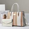 2pcs/set Luxury Designer Top-handle Bag for Women Tote Handbag Purse Large Capacity Womens PU Leather Crossbody Shoulder Bags