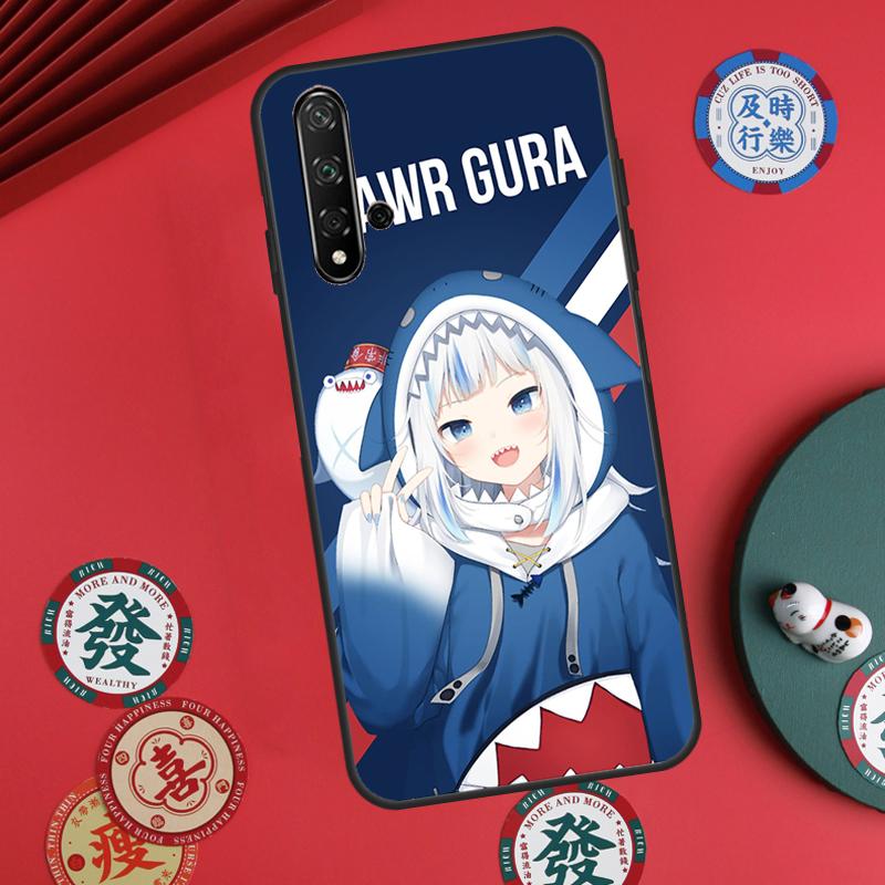

Gawr Gura Hololive Girl For Huawei Nova 5T 9 10 SE 7i 8i 11i 12i Y73 Y72 Y61 Y91 Y60 Y70 Y90 P20 P30 P40 Lite Case Huawei Nova 11i
