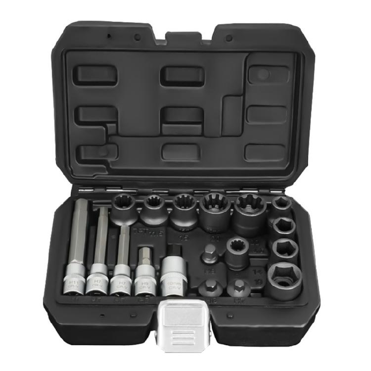 18Pcs Sub Pumps Screw Removal Set Multifunctional Brake Caliper Screw Removal Tool Set for Professional Mechanics 1