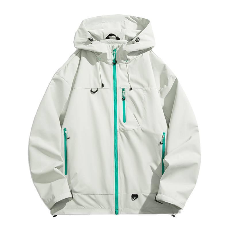 Hooded New Top Jacket Outdoor Three-proof Jacket Spring and Autumn
