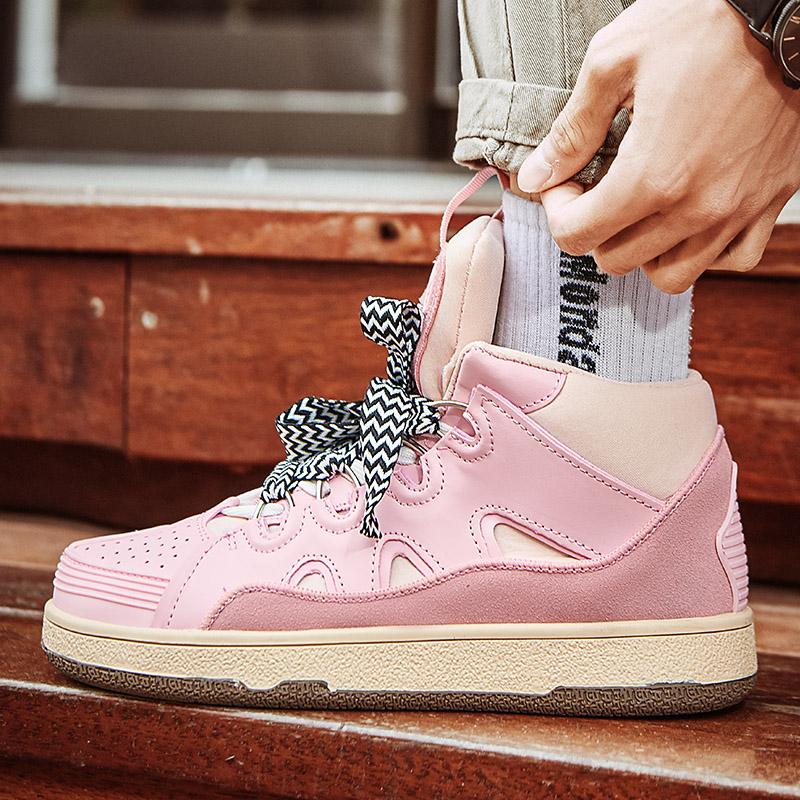 Herren/Damen Tide Brand Deutsche Schuhe Papa Schuhe Paar High-Top Casual Sneakers