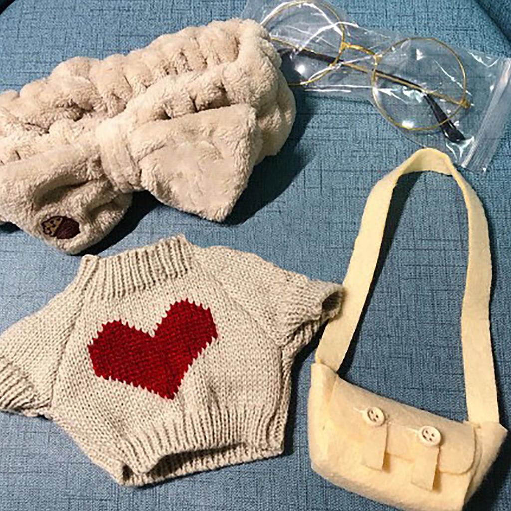 30cm Akcesoria dla lalek Pluszowe ubrania dla lalek Ubrania dla lalek Odpinane ubrania na pluszowe zabawki