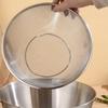 Kitchen Colander Multifunctional Stainless Steel Rice Washing Bowl Food Strainer with Foot for Fruit Vegetable 28 X 12cm / 11 X 4.7in
