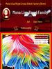 Genuine Mona Lisa Cross Stitch: Royal Peony Design, 37-Color Full Embroidery, Floral Brocade, No Outline