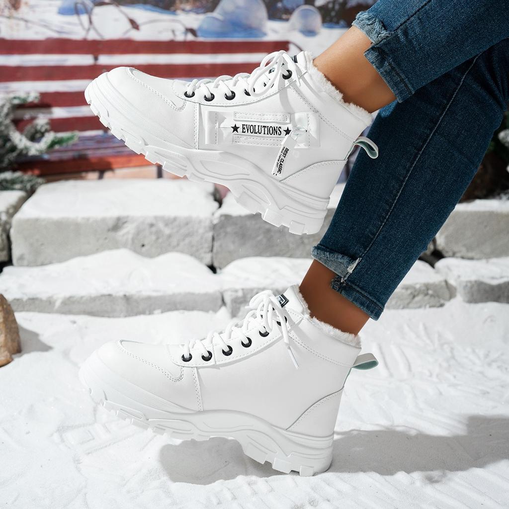 Women's Shoes, Height Increasing Boots, Cotton Boots, Thick Soled Shoes, Long Boots, Cold Resistant Shoes, Warm Shoes, Snow Boots, Anti Slip Shoes