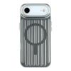 For iPhone 17 Air Case Compatible with MagSafe Luggage Texture IMD TPU Phone Back Cover
