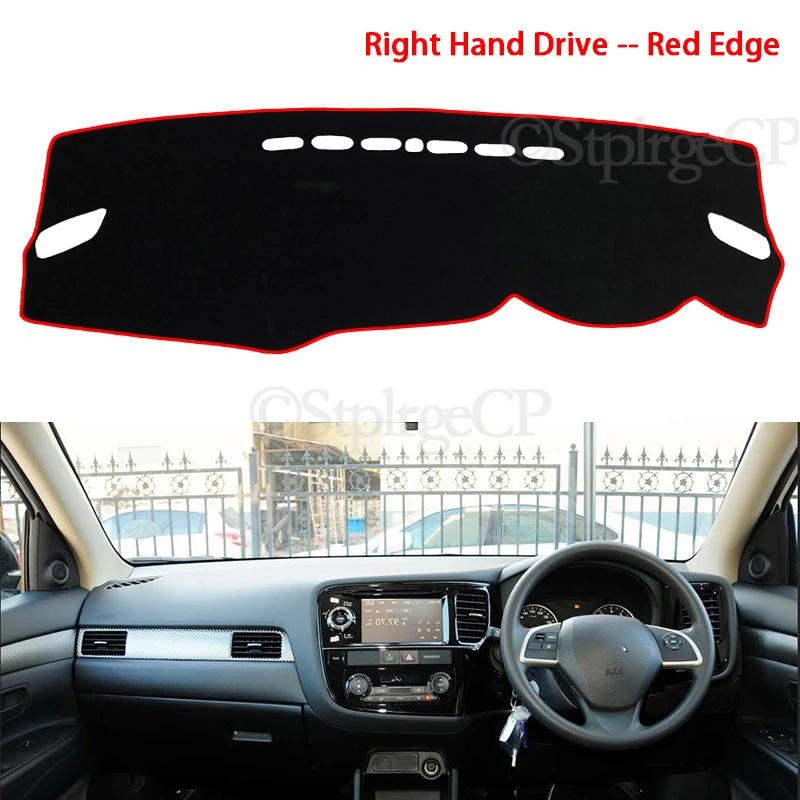 Anti-Slip Mat Dashboard Cover Sunshade Dashmat Accessories for Mitsubishi Outlander 2013 2014 2015 2016 2017 2018 2019 3rd Gen