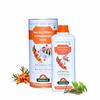 Biosash Jus de Espinheiro Marítimo Immunosash 250ml | De Frutas Orgânicas Certificadas, Prensado a Frio | Rico em Ômega 3 6 9, Vitaminas e Antioxidantes | Herbal