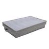 Flatware Utensil Storage Case Silverware Storage Box with Dividers 5 Compartment Flatware Storage Case with Handles
