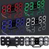 Modern Digital LED Table Desk Night Wall Clock Alarm Watch 24 or 12 Hour Display