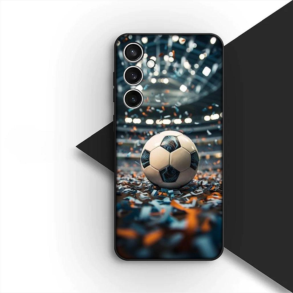 

Soccer Number Football Cover for Samsung Galaxy S22 S21 S20 FE Ultra Plus A07 A15 A16 A17 A25 A37 A57 + Coque Phone Case Galaxy S21+ 5G