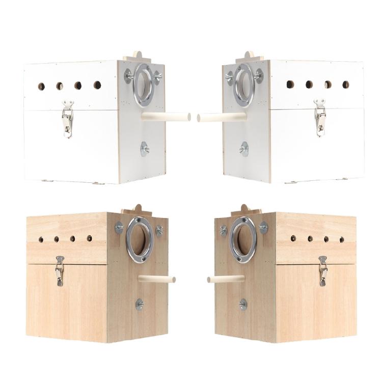 Parrots Budgies Nest Cage Shelter Stand Nest Cage Hideouts for Pet Shops