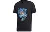 Neo T Shirts Men's Black Crew Neck Moderate Straight Fit GM2340