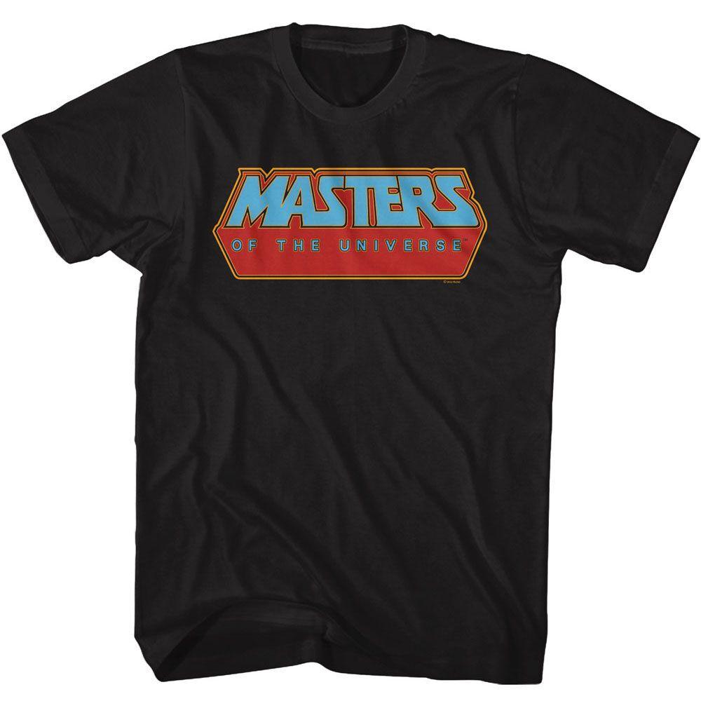 Masters of the Universe Logo Black T-Shirt