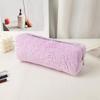 Plush Makeup Bag Pencil Case Cute Pen Box Large Capacity For Girls Storage Bag Student School Office Supplies Stationery