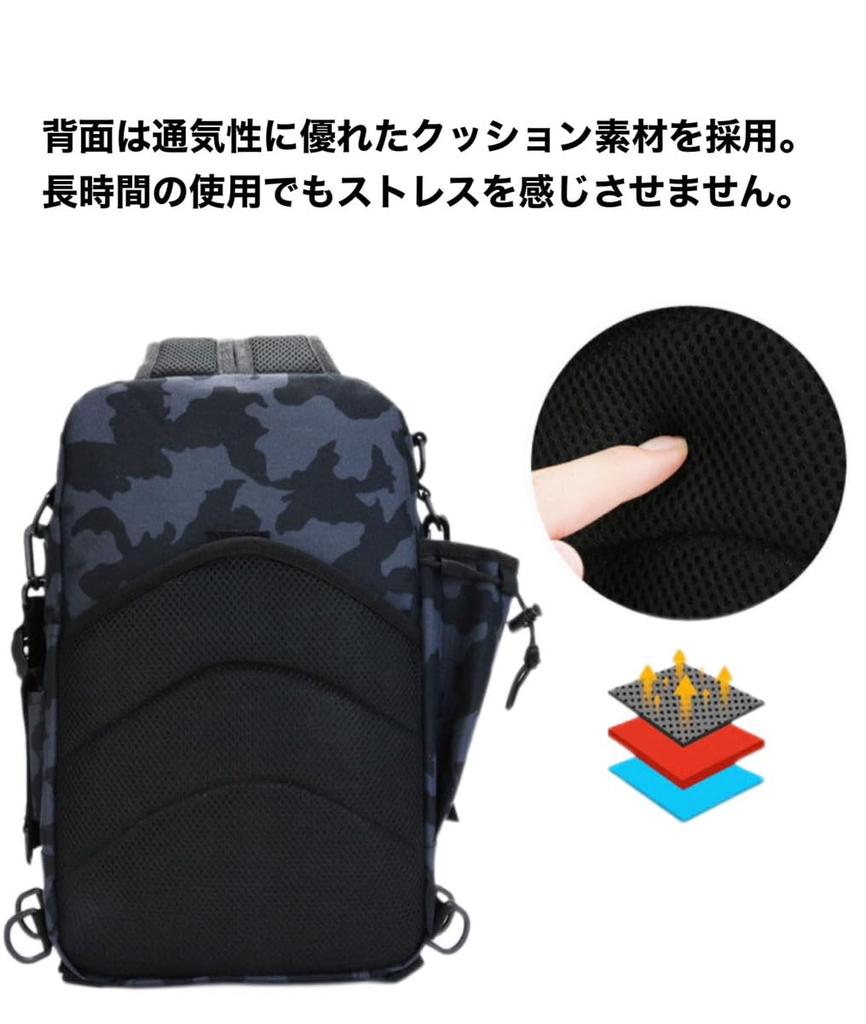 Trust Contact Fishing Backpack, Large Capacity, Waterproof Fishing Bag (Black)