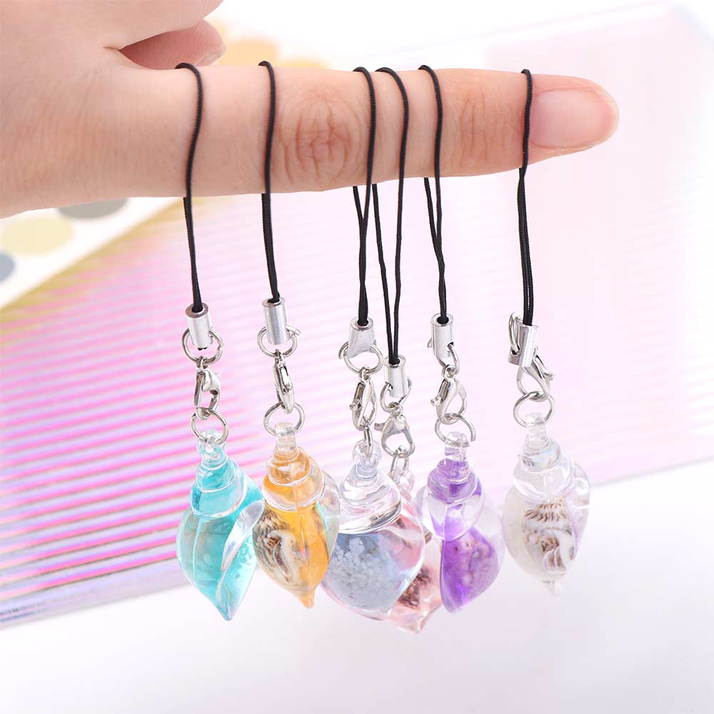 Conch Mobile Phone Chain Pendant Mobile Phone Strap Phone Hanging Rope Telephone Jewelry