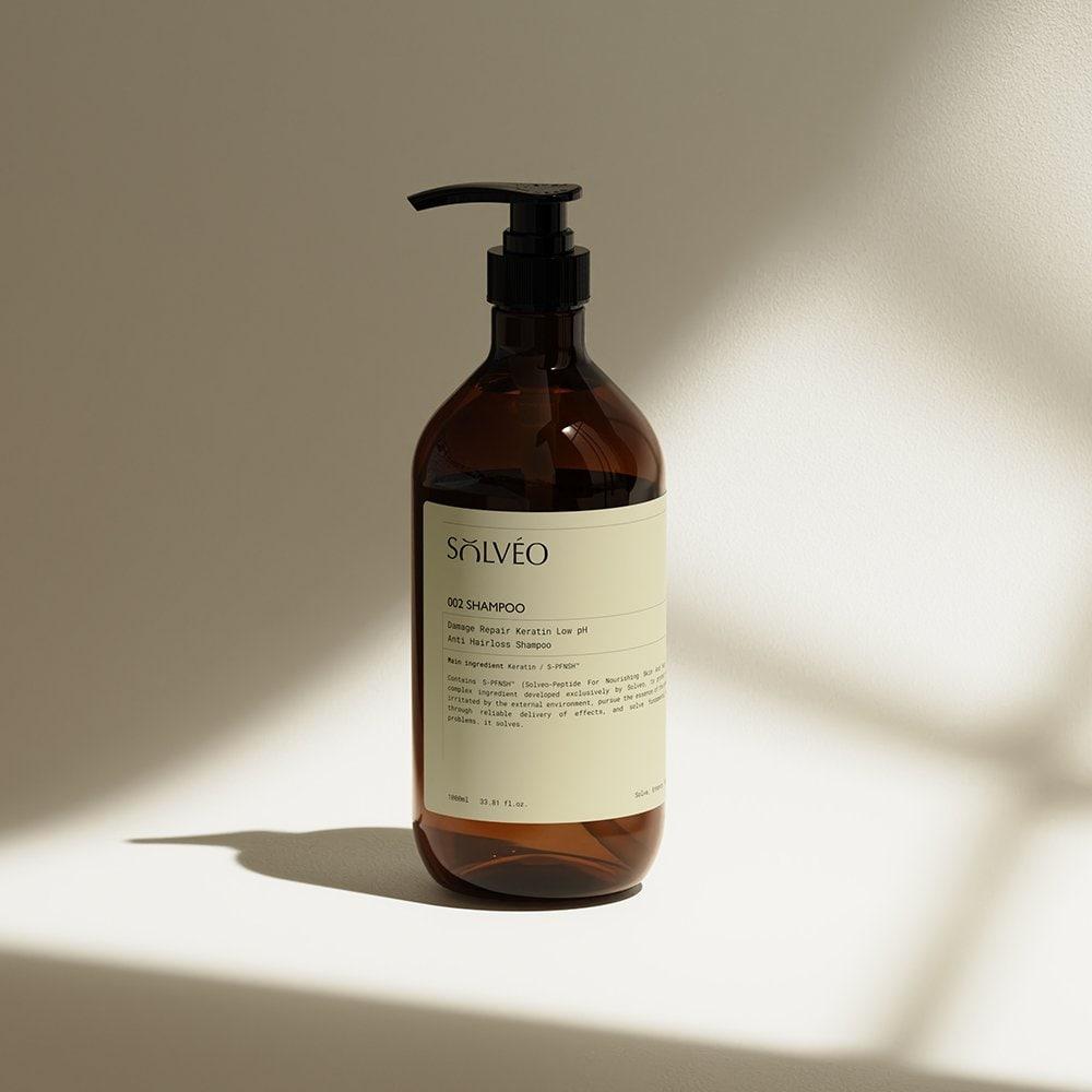 Extremely Damaged Keratin Mildly Acidic Scalp Strengthening Anti-hair Loss Shampoo Large Capacity 1000ml