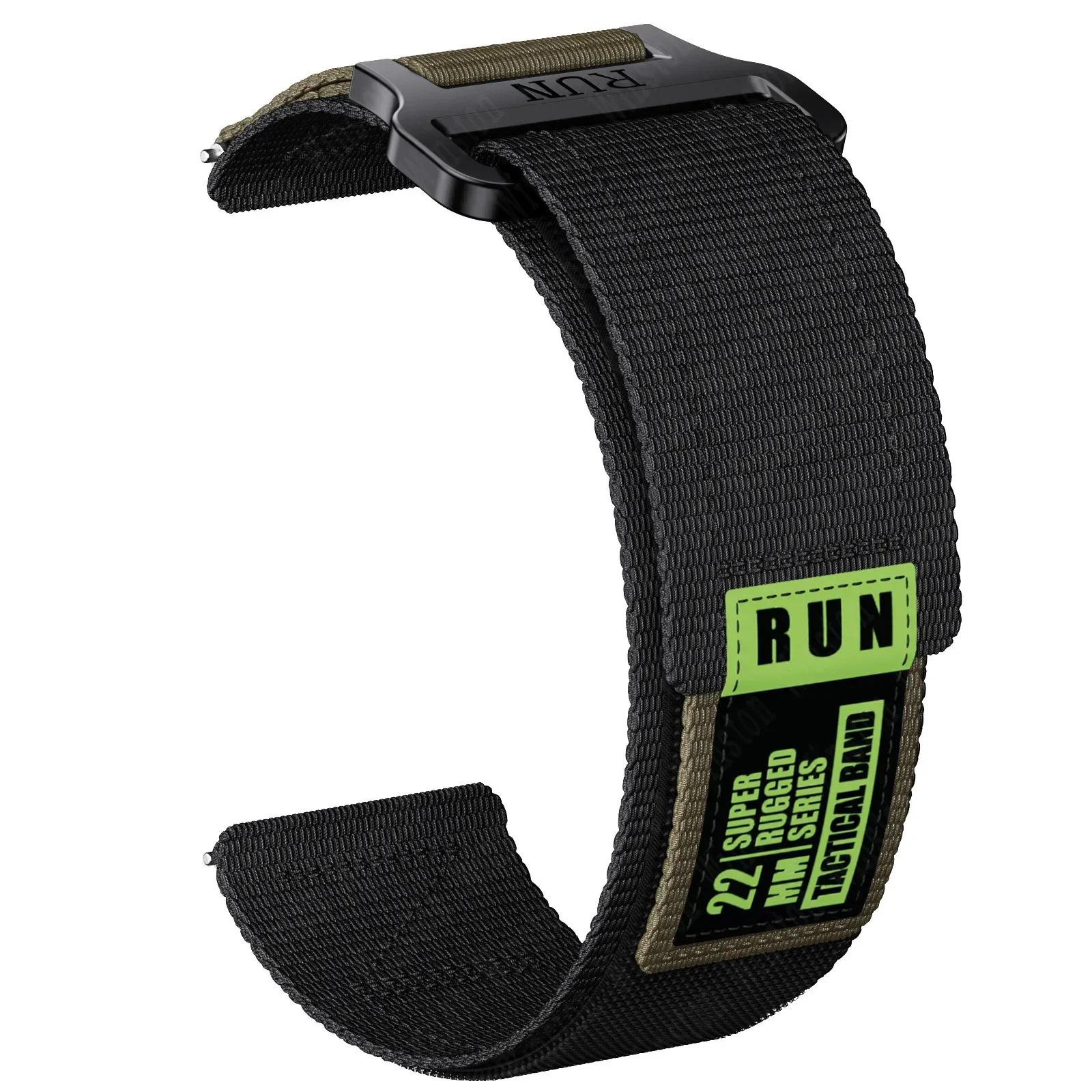 

20 22 мм Нейлоновый ремешок Garmin Easy Fit для Forerunner 255/265/965 Браслет для Active /Vivoactive 4 Браслет Venu Универсальный ремешок 20mm