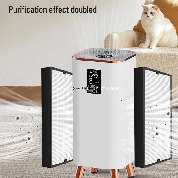 Negative Ion Air Purifier for Formaldehyde, Smoke, Odors, and Pet Hair with Free Shipping