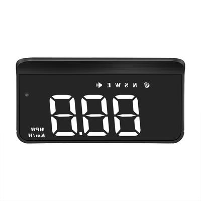 Car HUD 3.5 Inch Head-up Display Windshield Projecter Digital Vehicle Speedometer GPS Model