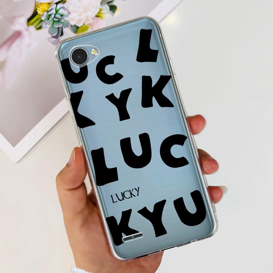 For LG Q6 Q6a Q6+ M700 X600K X600L X600S Cute Flower Cat Painted Phone Case For LG Q6 Plus Q 6 Alpha Soft Silicone TPU Cases