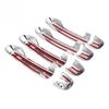 8 Pcs Silver Chrome Car Chromium Electroplating Door Handle Cover Trim for Toyota Land Cruiser Prado 2010-2018 Car
